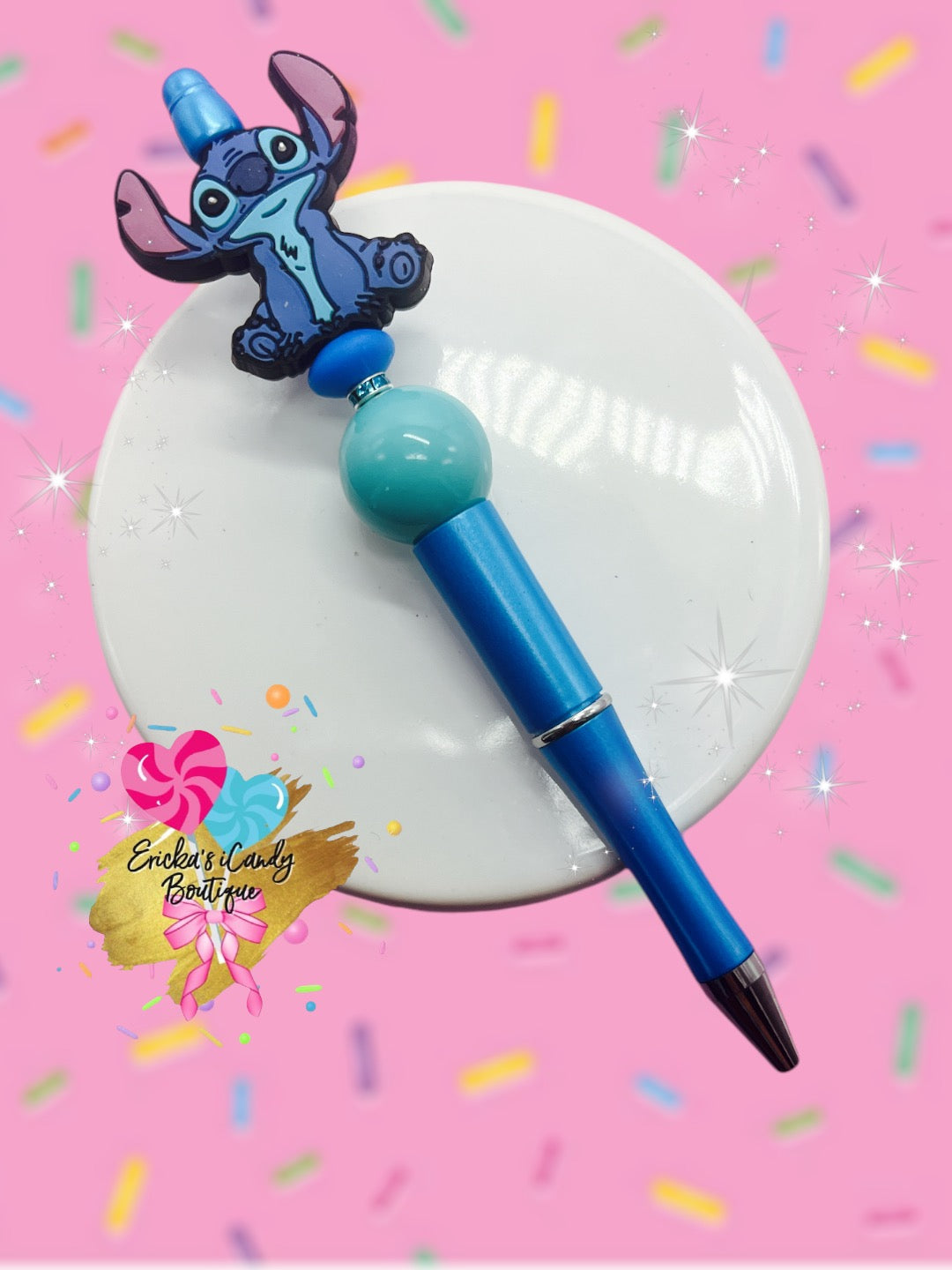 626 Royal Blue - Beaded Pen