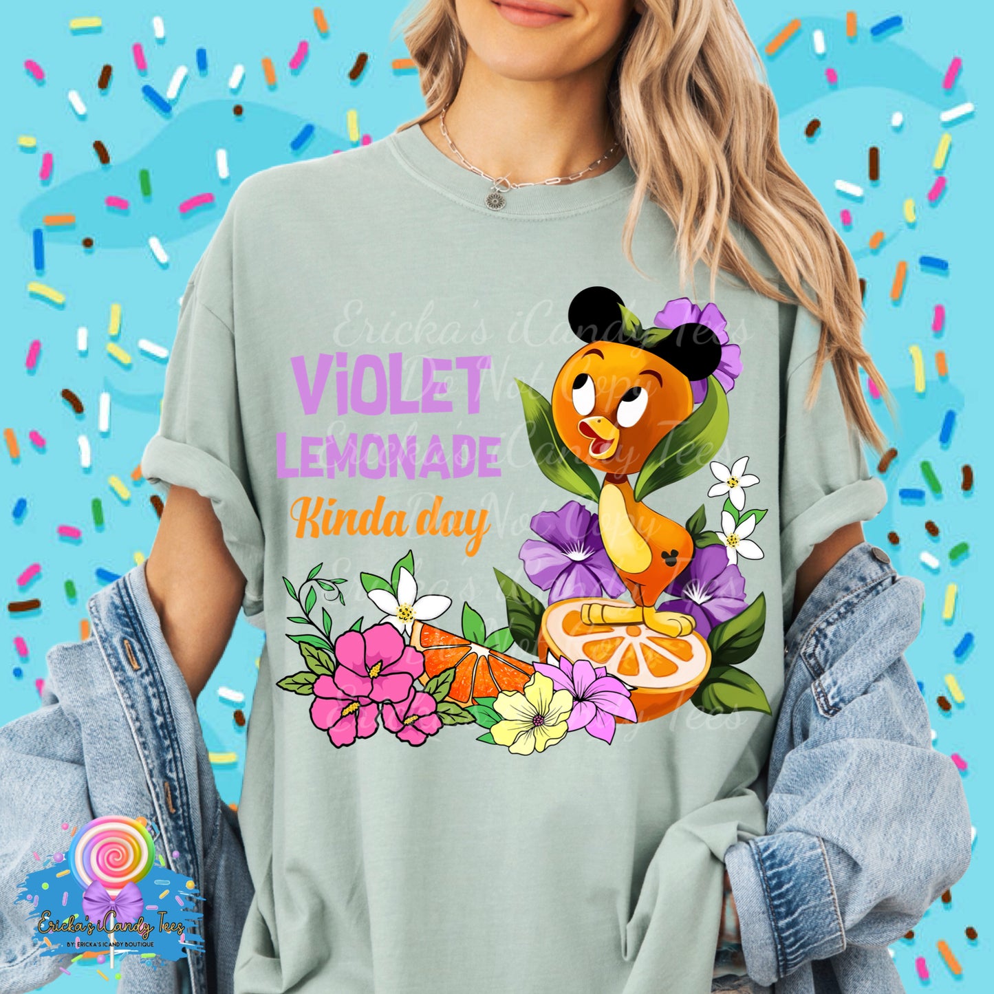 Violet lemonade kinda day - Kids & Adult Apparel