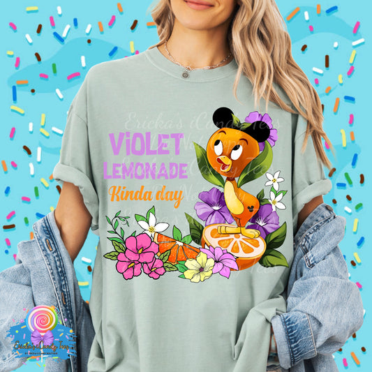 Violet lemonade kinda day - Kids & Adult Apparel