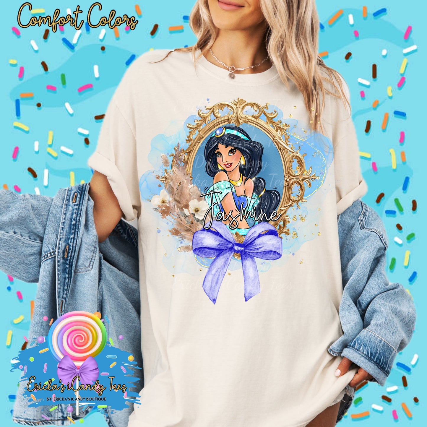 Princess Coquette Gold Frame - Tees & Sweatshirts