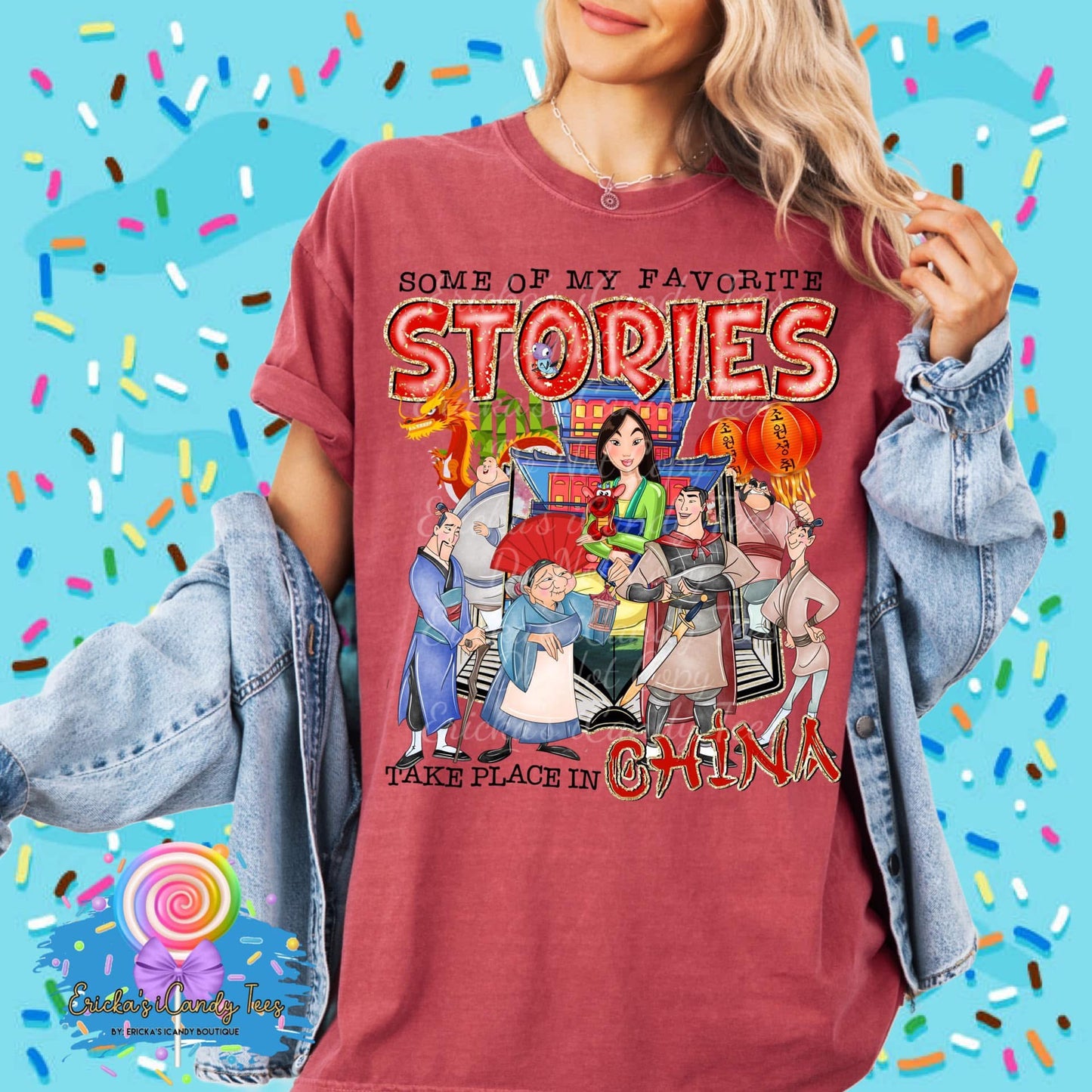China Warrior Stories Collection - Kids & Adult Apparel