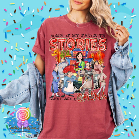 China Warrior Stories Collection - Kids & Adult Apparel