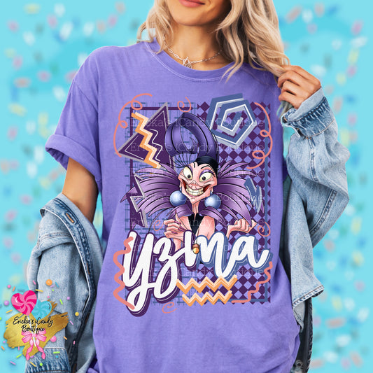 Retro Yzma- Kids & Adult Apparel