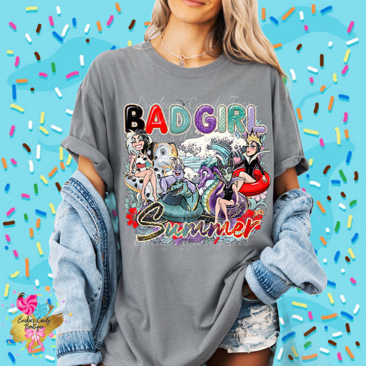 Bad Girls Summer - Kids & Adult Apparel