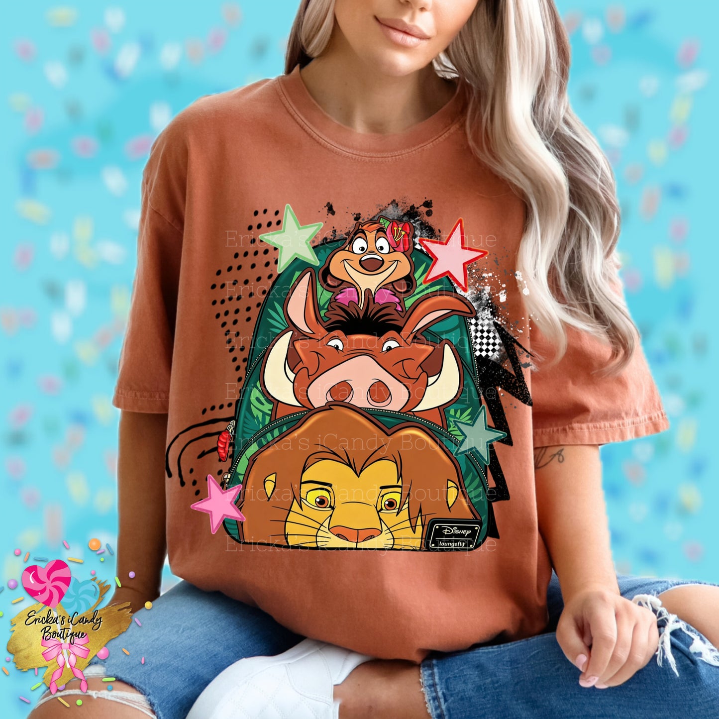 Lion Loungefly - Kids & Adult Apparel