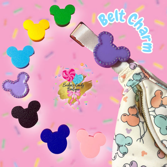 Mouse Head- Belt Charm