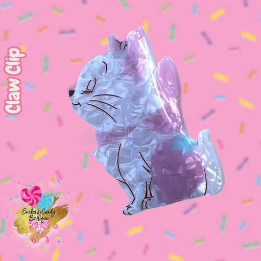 Side Marie - 3.5in Acrylic Claw Clip