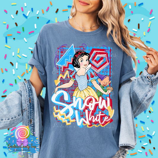Retro Apple Princess - Kids & Adult Apparel