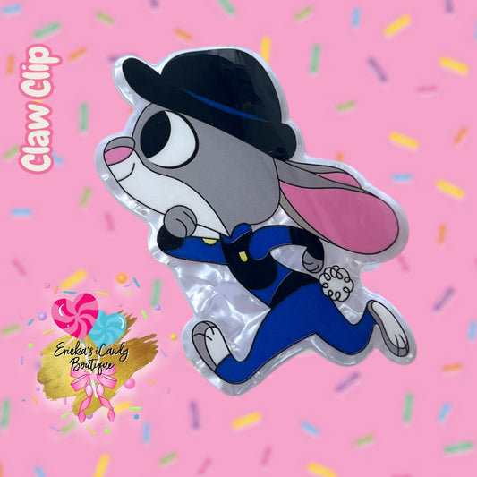 Judy- 3.5in Acrylic Claw Clip