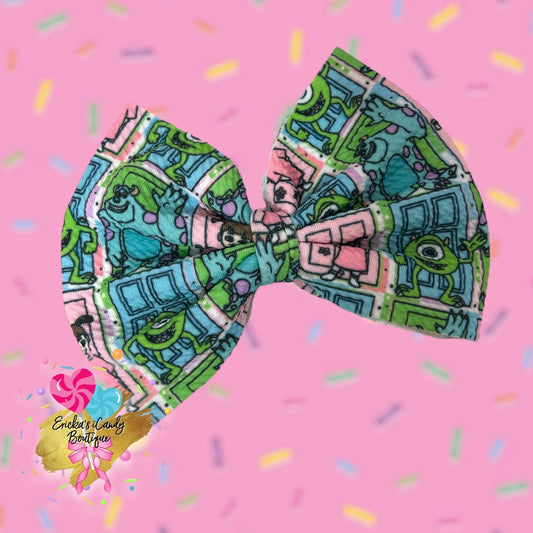 Monster Doors - 5in Bullet Fabric Bow