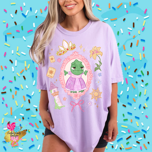 Chameleon Sidekick Floral Frame  - Kids & Adult Apparel