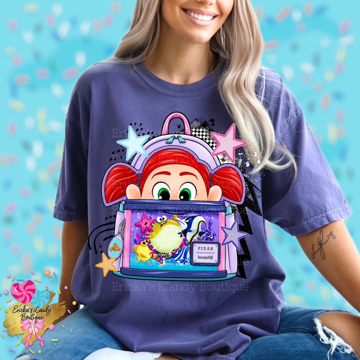 Fishy Loungefly - Kids & Adult Apparel