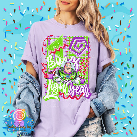 Retro Space Ranger - Kids & Adult Apparel