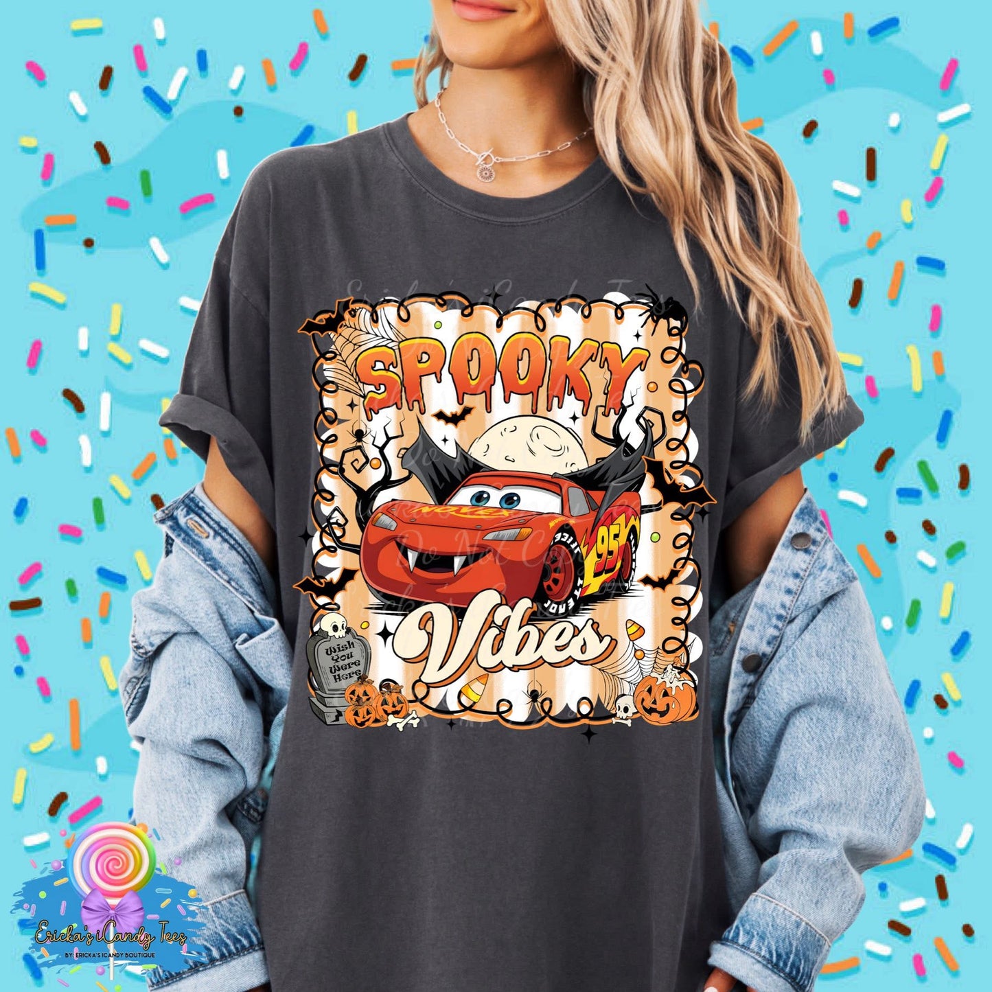 Spooky Car Vibes - Kids & Adult Apparel