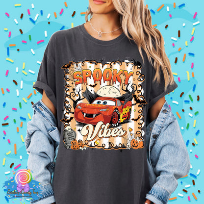 Spooky Car Vibes - Kids & Adult Apparel