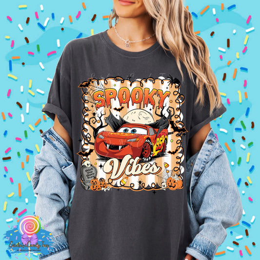 Spooky Car Vibes - Kids & Adult Apparel