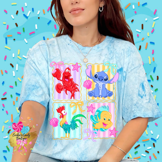 Summer Frame Collage - Kids & Adult Apparel