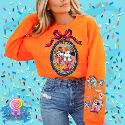 Mouse Dia De Los Muertos Locket - Tees & Sweatshirts