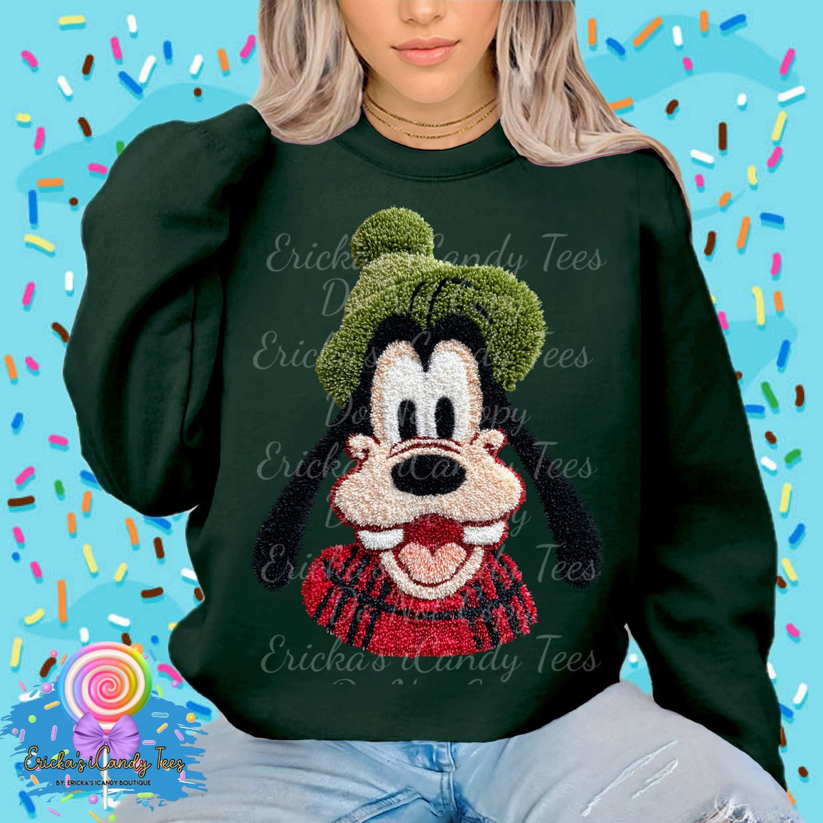 Holiday Fab6 Faux Fur  (Choose Your Character) - Kids & Adult Apparel (Copy)