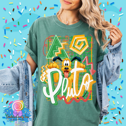 Retro pup - Kids & Adult Apparel