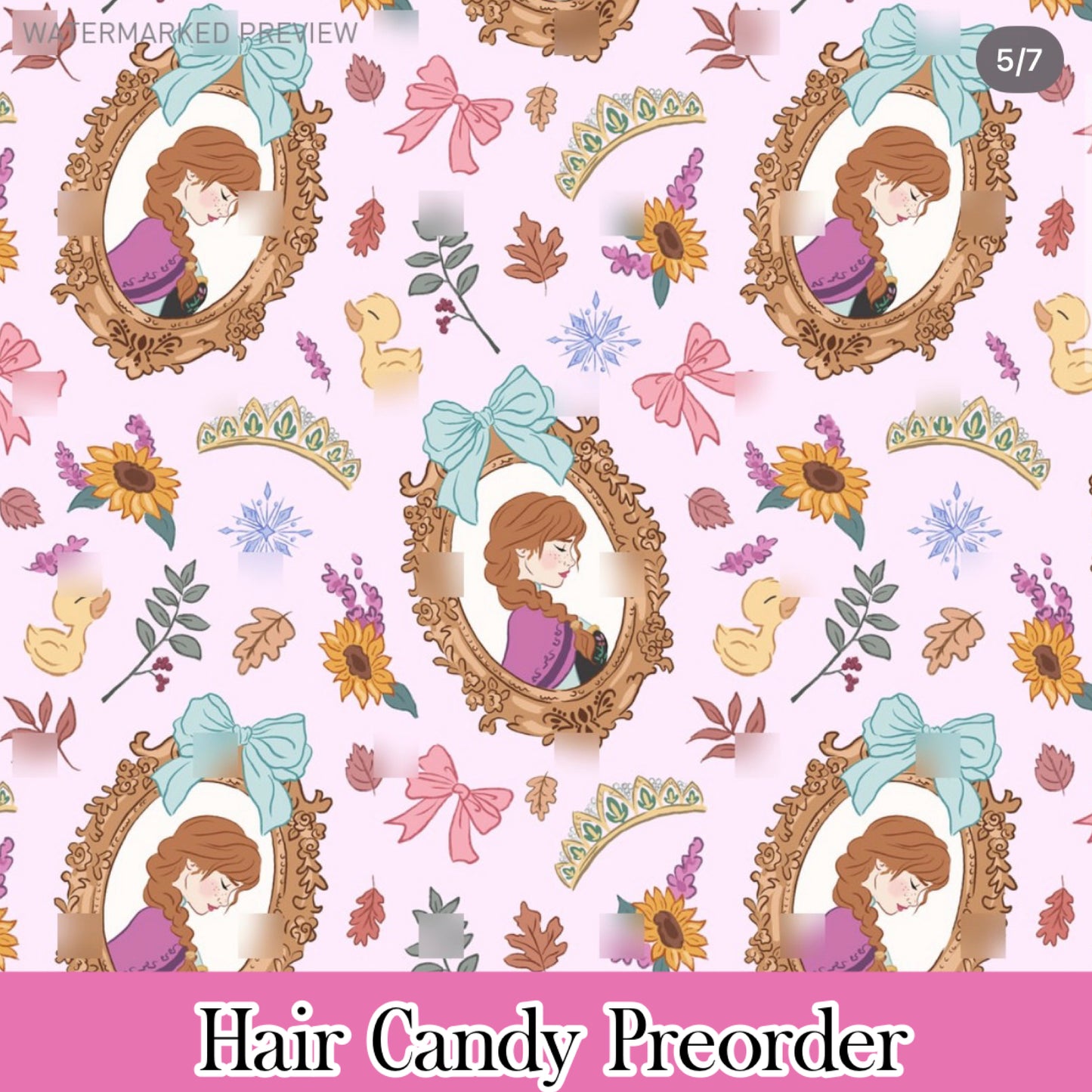 Arendelle Princess Coquette - Hair Candy Accessories Preorder