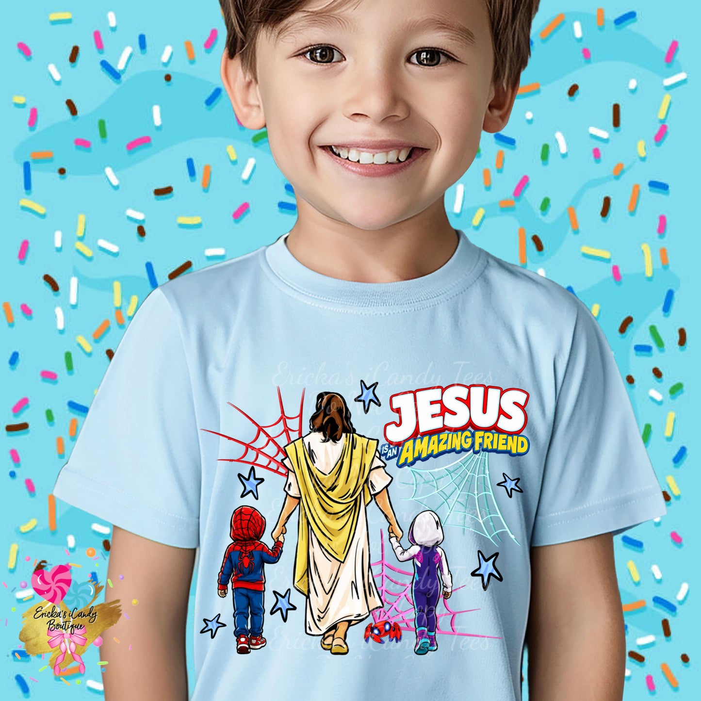 Jesus Is An Amazing Friend - Kids & Adult Apparel