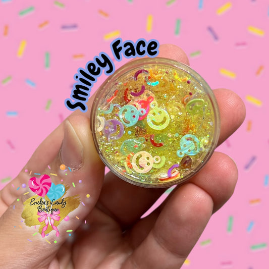 Smiley Faces - Glitter Gel