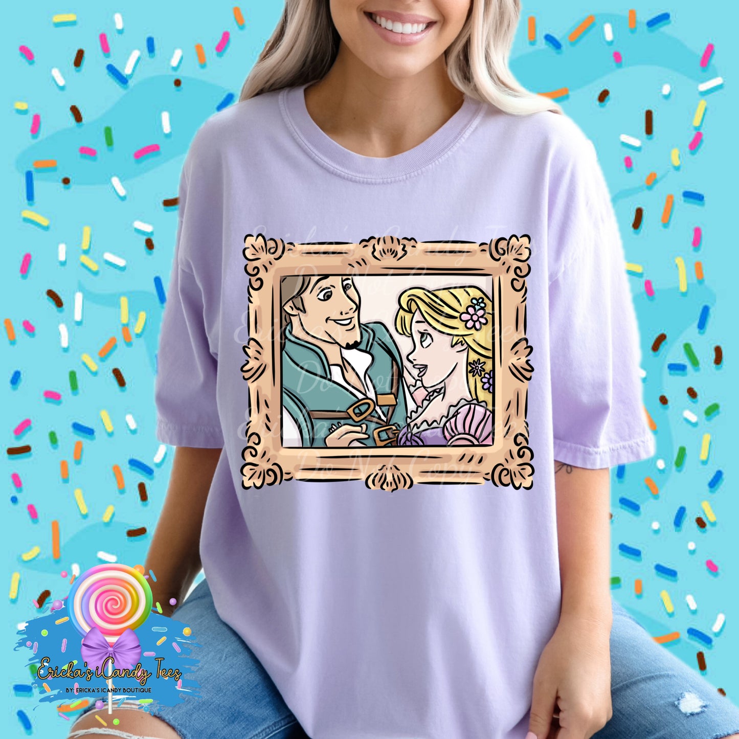 Princess Frames LL HandDrawn - Apparel