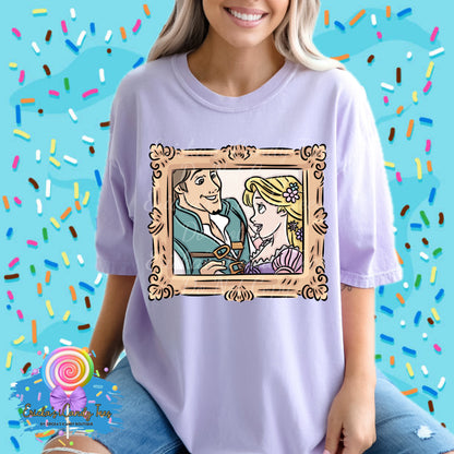 Princess Frames LL HandDrawn - Apparel