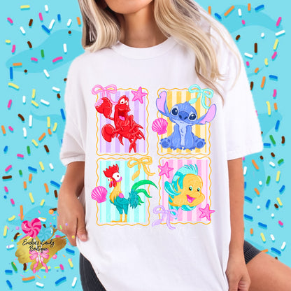 Summer Frame Collage - Kids & Adult Apparel