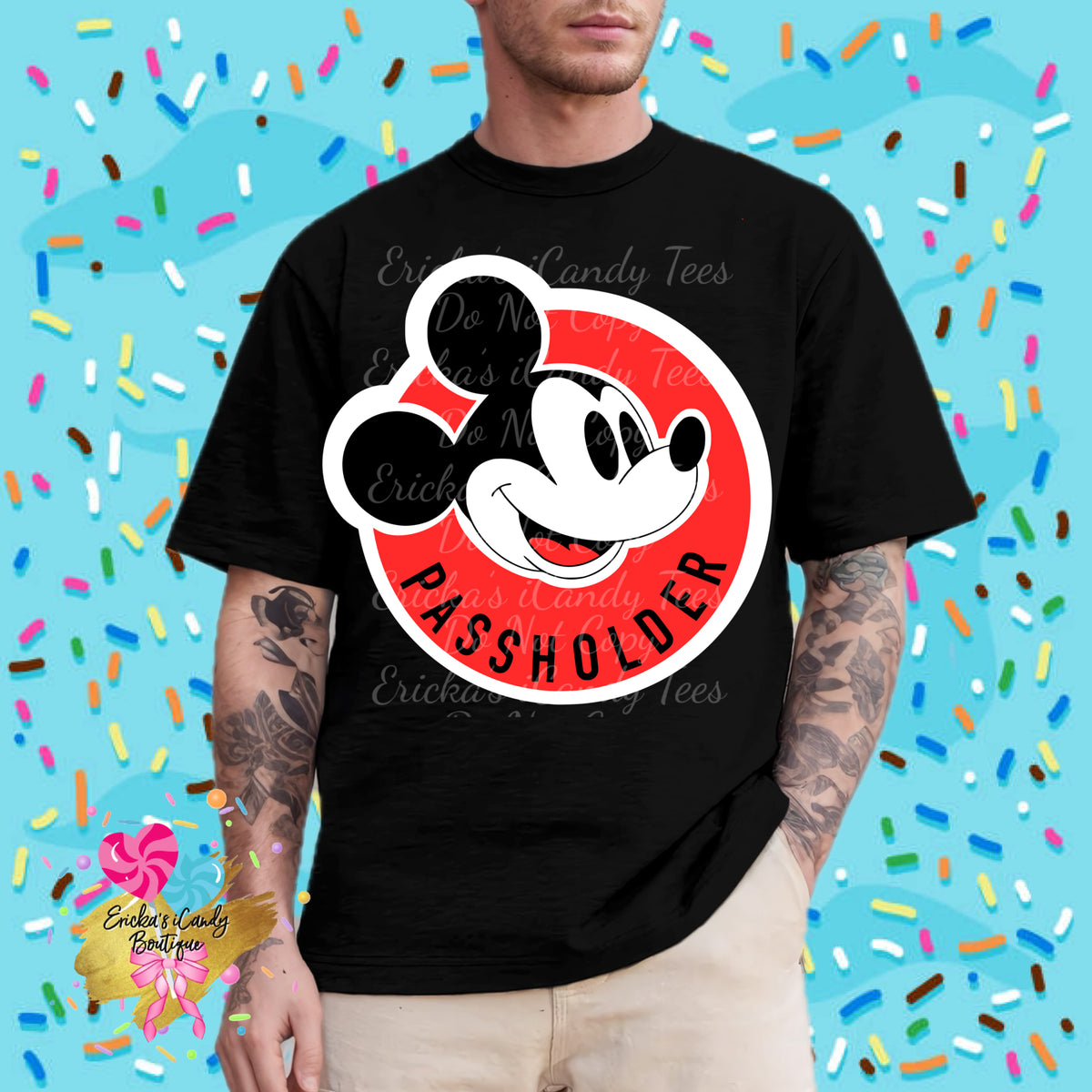 Mickey Passholder - Kids & Adult Apparel