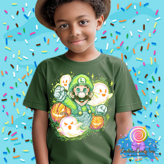 Luigi Spooky Season - Tees & Sweatshirts