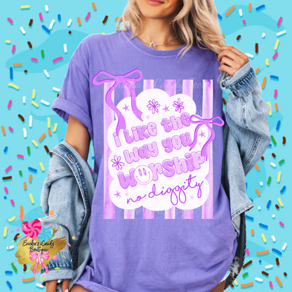 Like the way you worship - Kids & Adult Apparel