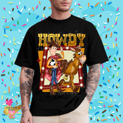 Howdy Cowboy - Kids & Adult Apparel