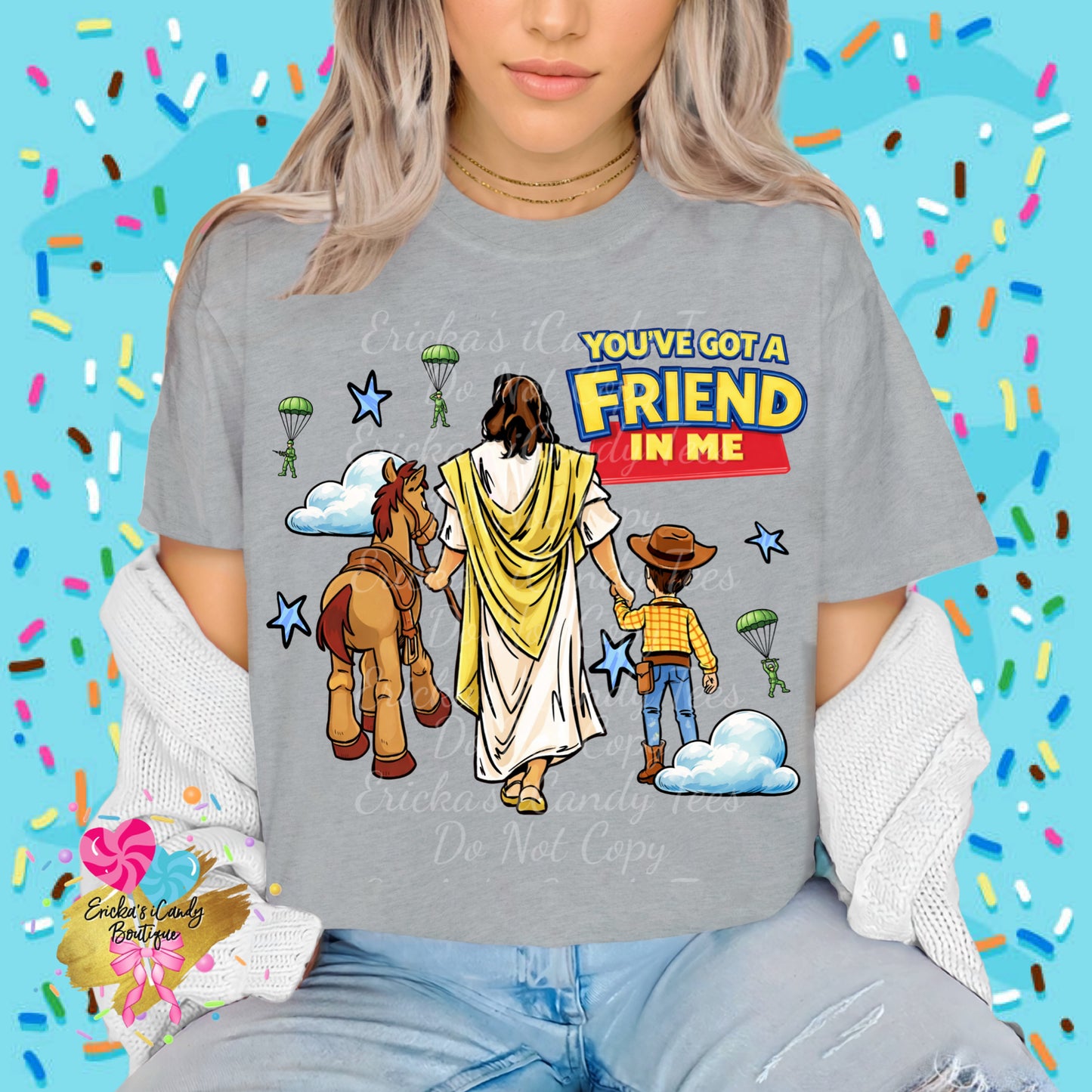 You’ve Got A Friend In Jesus (All Designs)- Kids & Adult Apparel