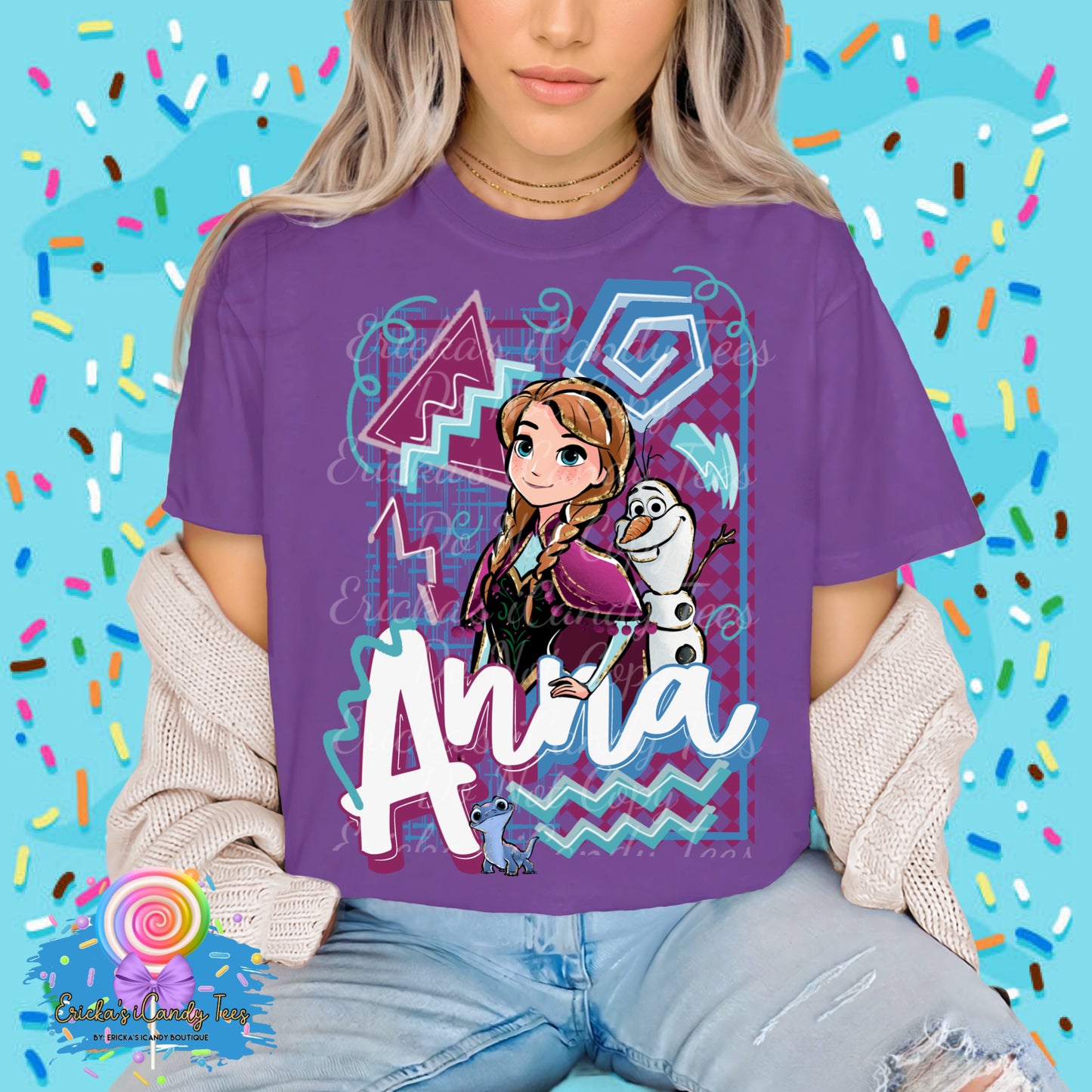 Retro Arendelle Sister - Kids & Adult Apparel
