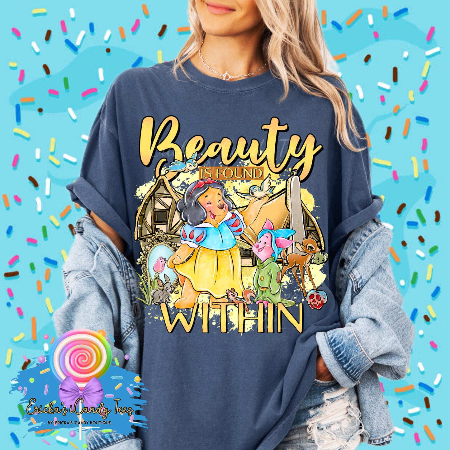 Pooh / Snow Mashup - Tees & Sweatshirts