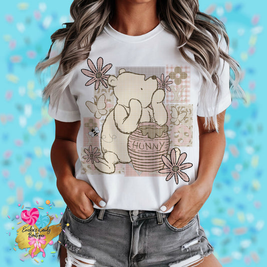 Boujee Vintage Bear - Kids & Adult Apparel