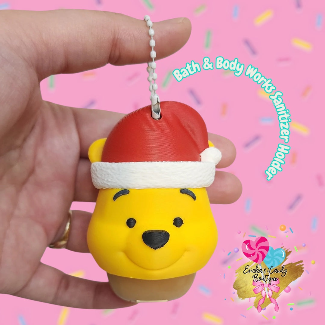 Santa Honey Bear - BBW Pocketbac Holder