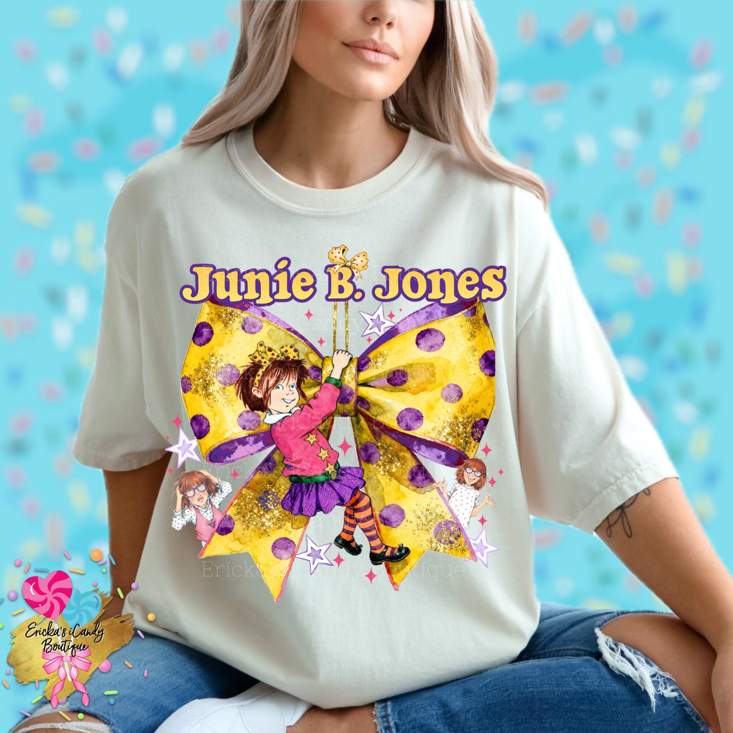 Junie B Jones Coquette Bow - Kids & Adult Apparel