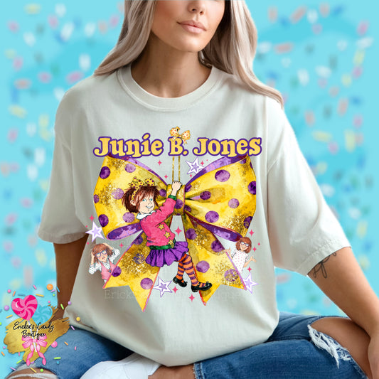 Junie B Jones Coquette Bow - Kids & Adult Apparel