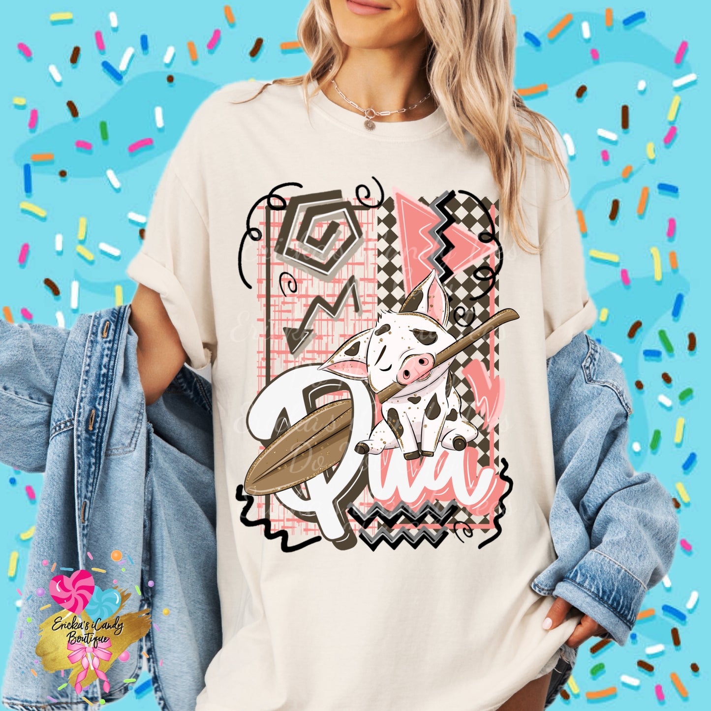 Retro Pua - Kids & Adult Apparel