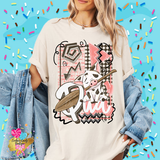 Retro Pua - Kids & Adult Apparel