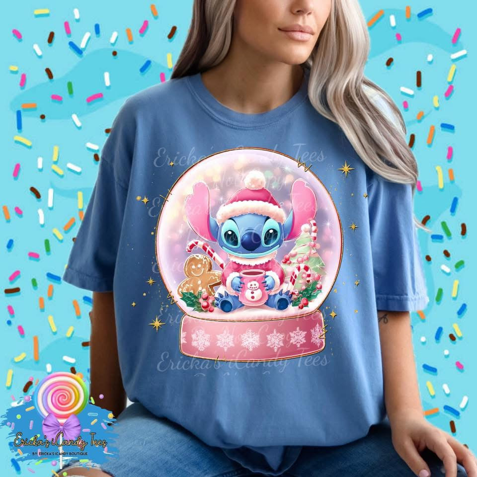 626 Pink Snowglobe - Kids & Adult Apparel