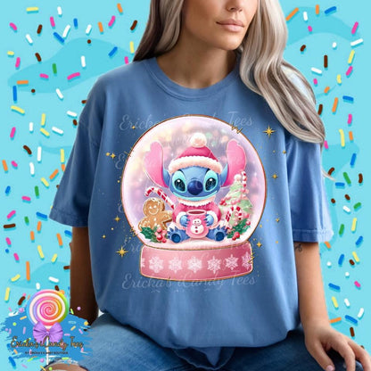 626 Pink Snowglobe - Kids & Adult Apparel