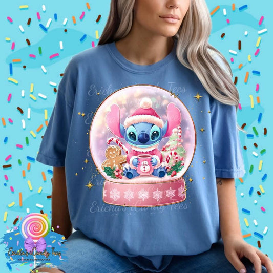 626 Pink Snowglobe - Kids & Adult Apparel