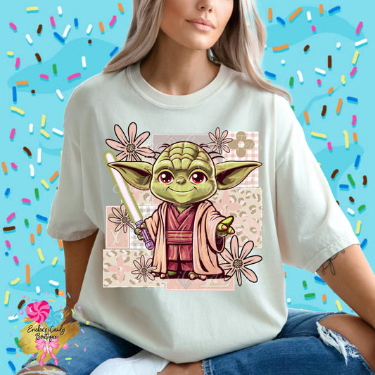 Boujee Yoda - Kids & Adult Apparel