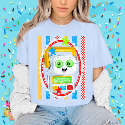 Smarty Striped Frame- Kids & Adult Apparel