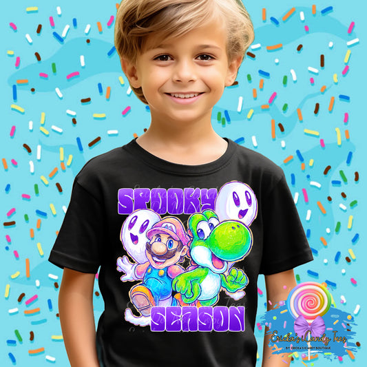 Mario Spooky Season - Tees & Sweatshirts