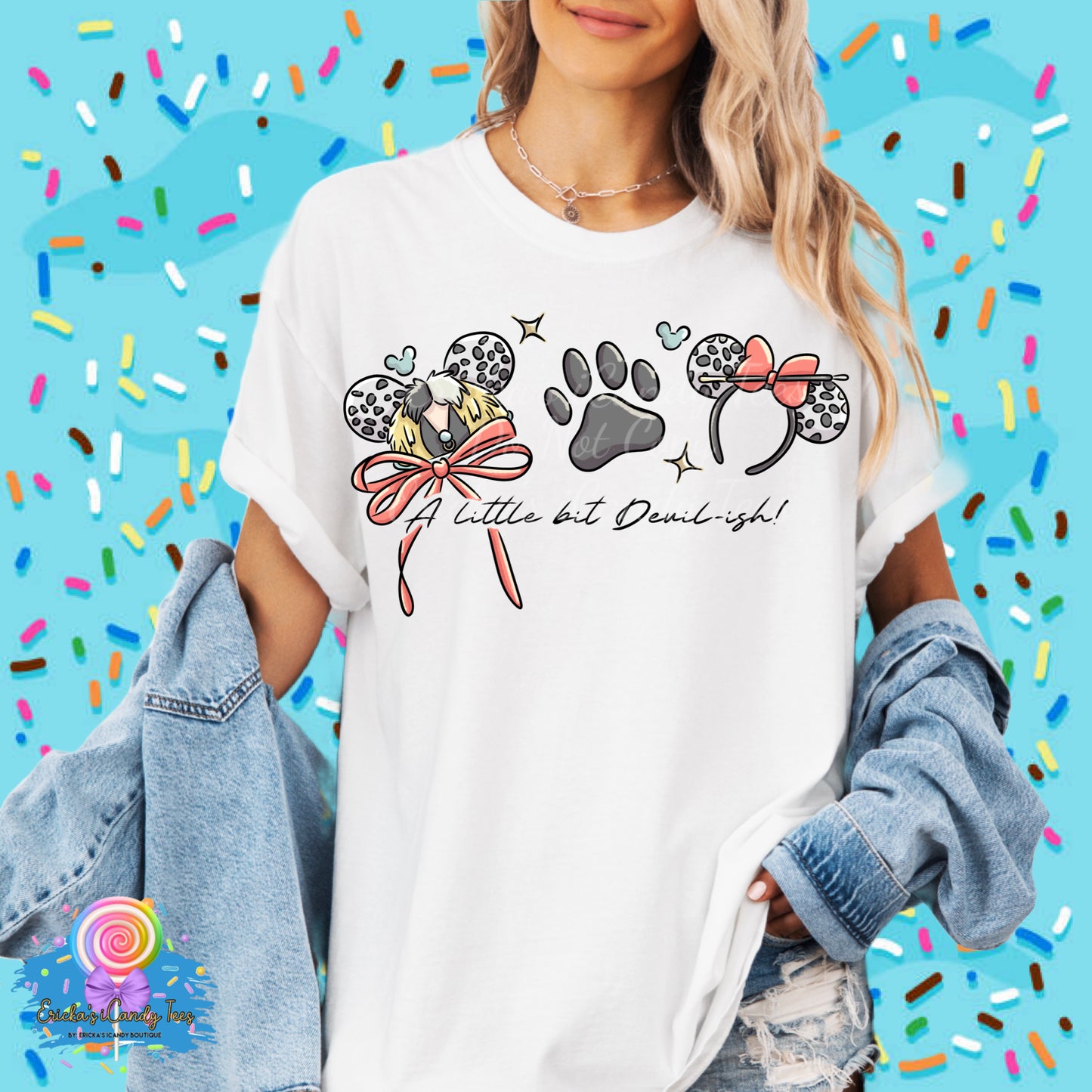 Cruella Ears Hand Drawn - Tees & Sweatshirtso